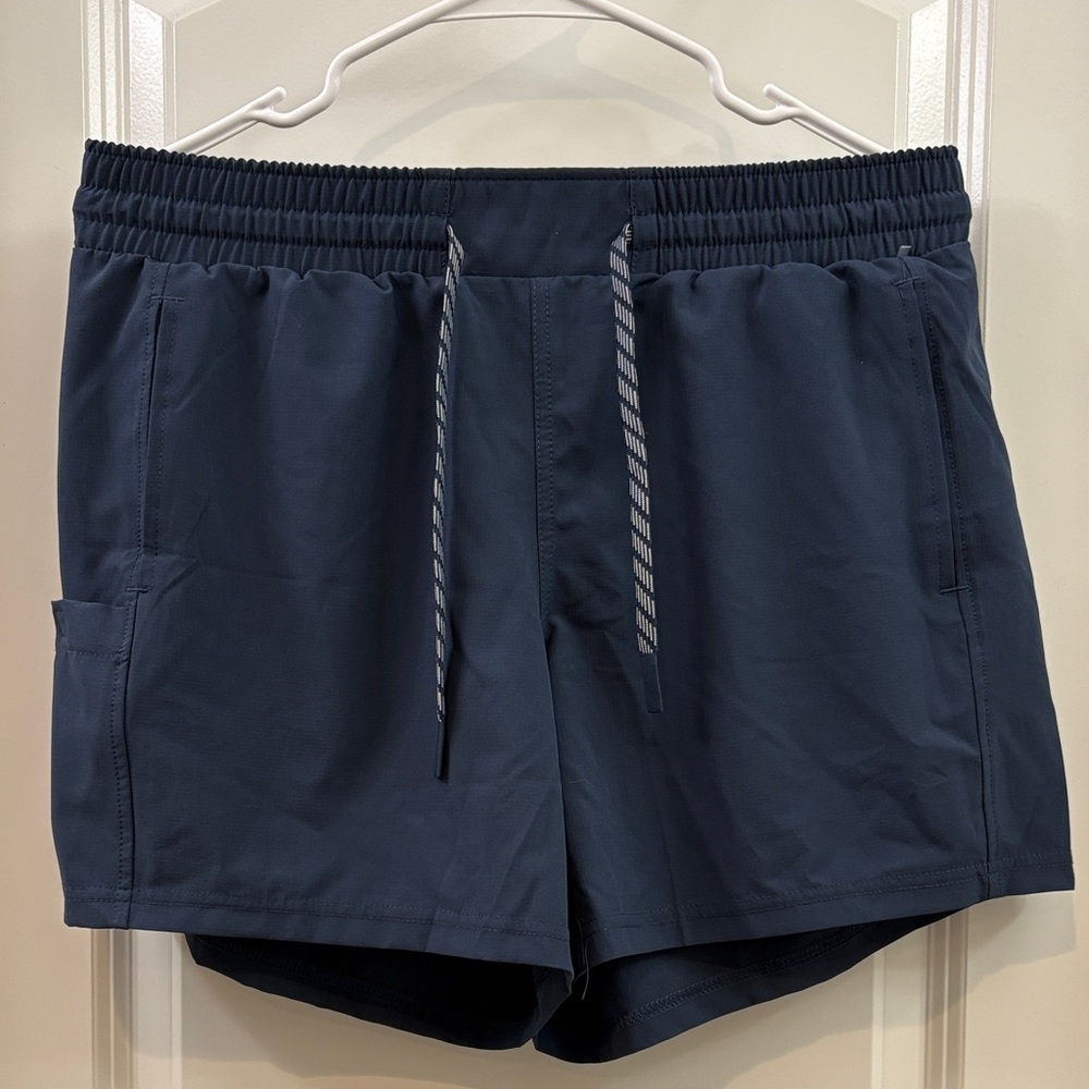 Pacific Trail Dark Blue Athletic Shorts